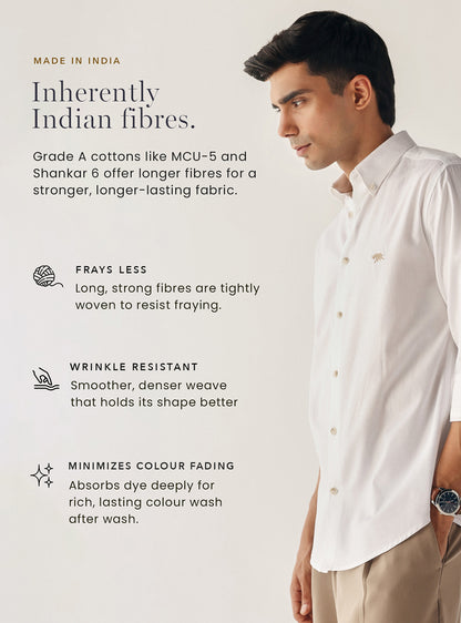 Nobel Grey Cotton Polo