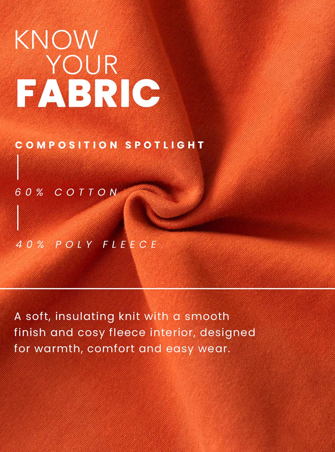 Ember Rust Fleece Sweatshirt