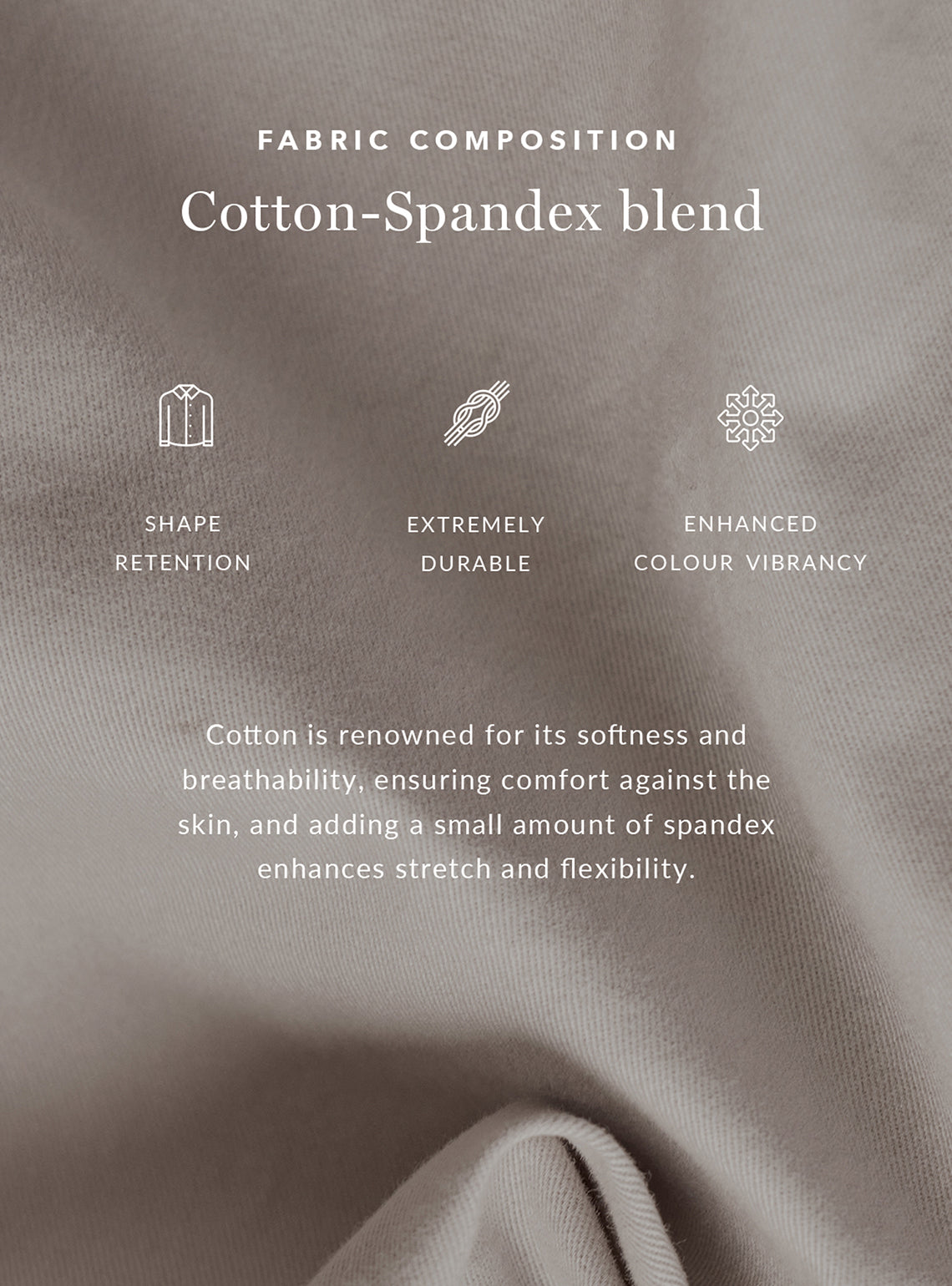 Deep Navy Cotton Stretch Chinos