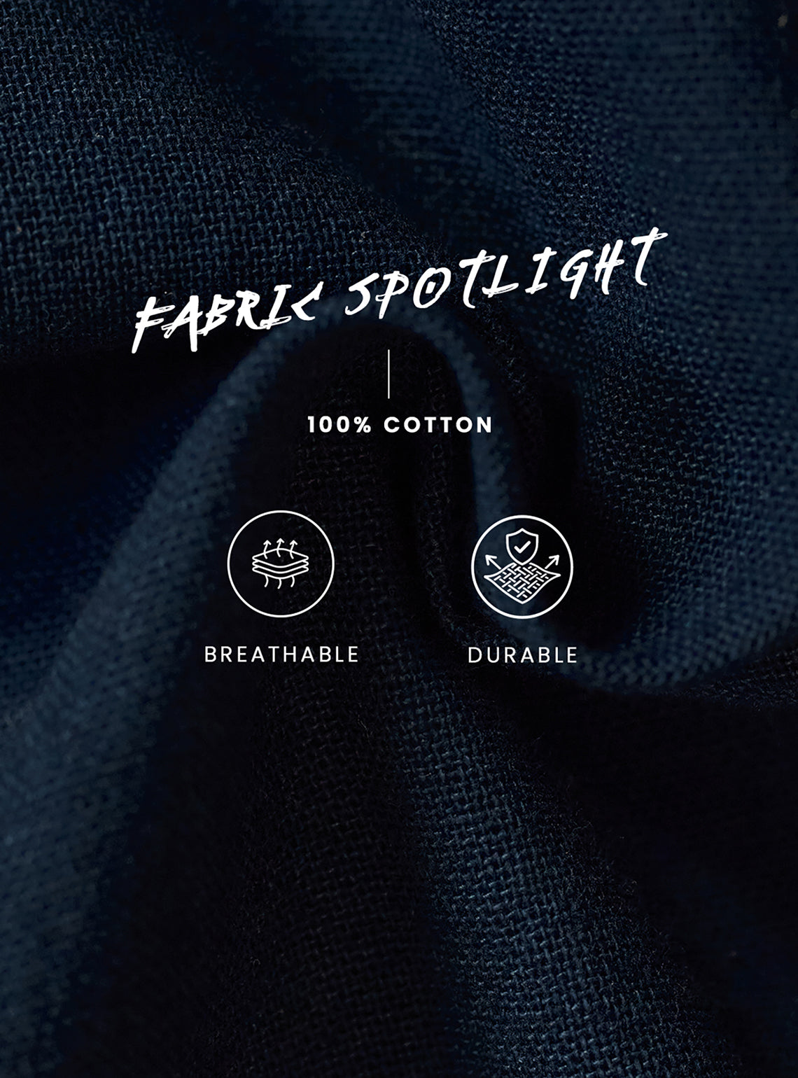 Deep Navy Cotton Shirt
