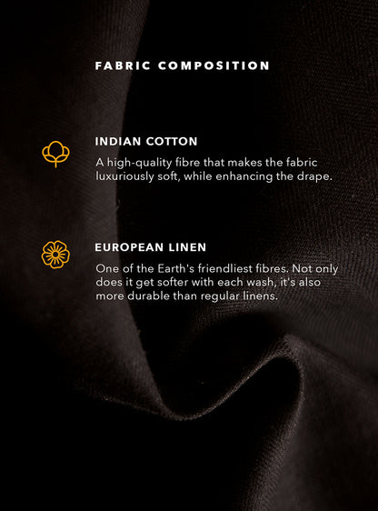 Lavender Cotton Linen Print Shirt