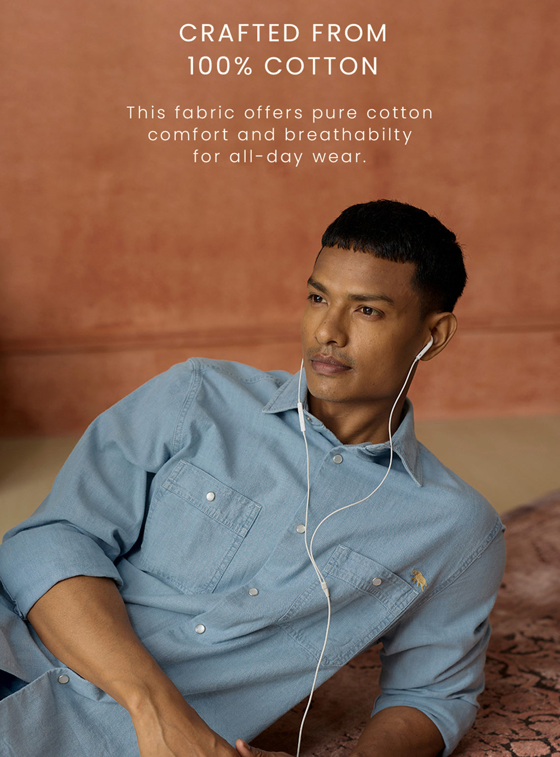 Indigo Columbia Denim Shirt