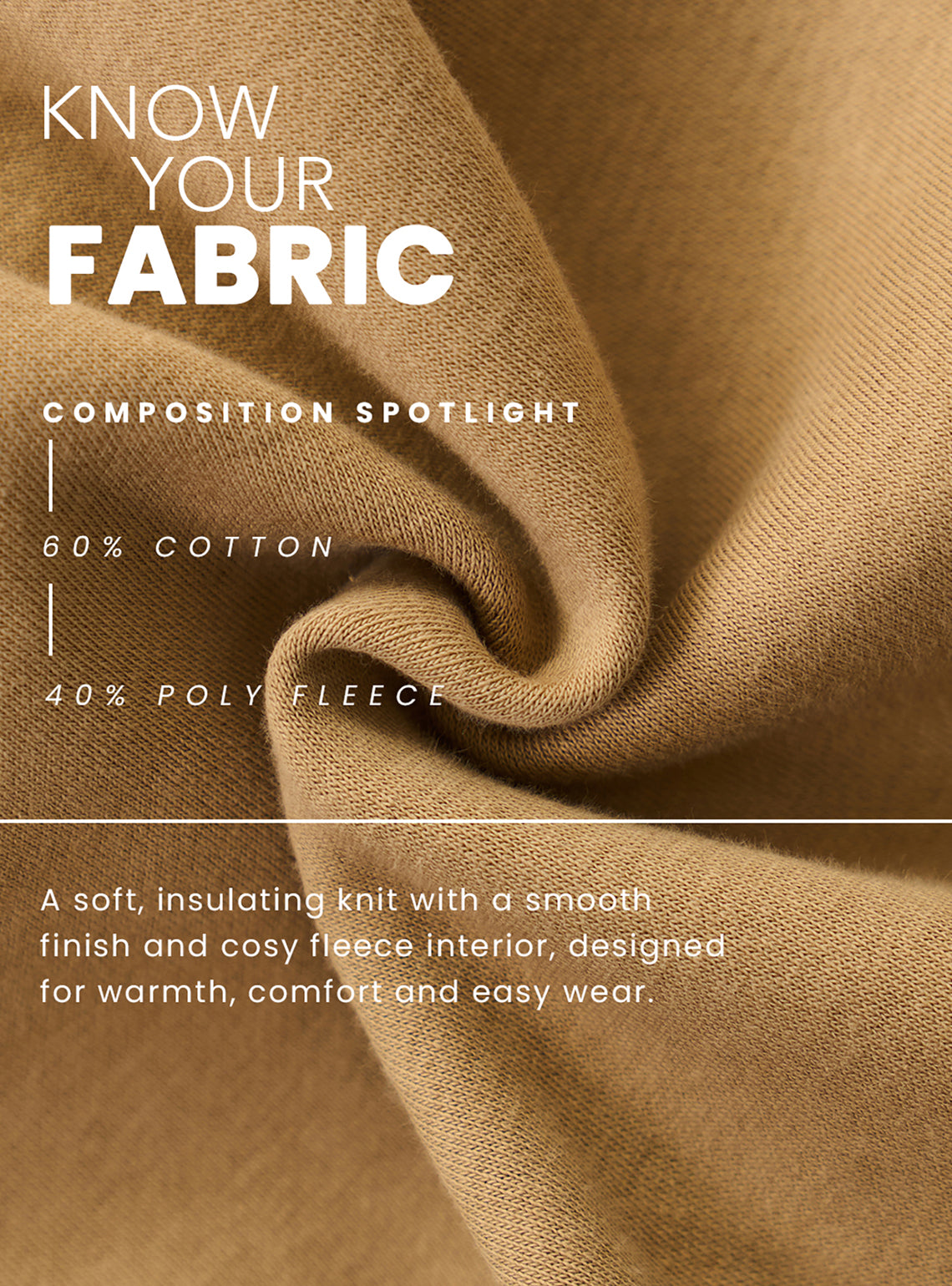 Oat Khaki Fleece Jogger