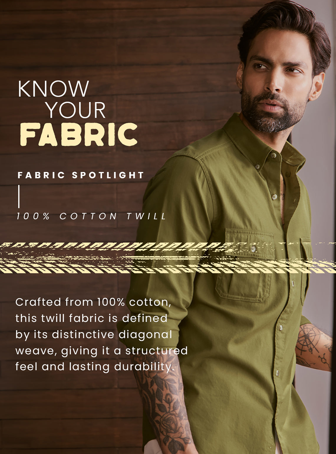 Field Olive Explorer Cotton Shirt