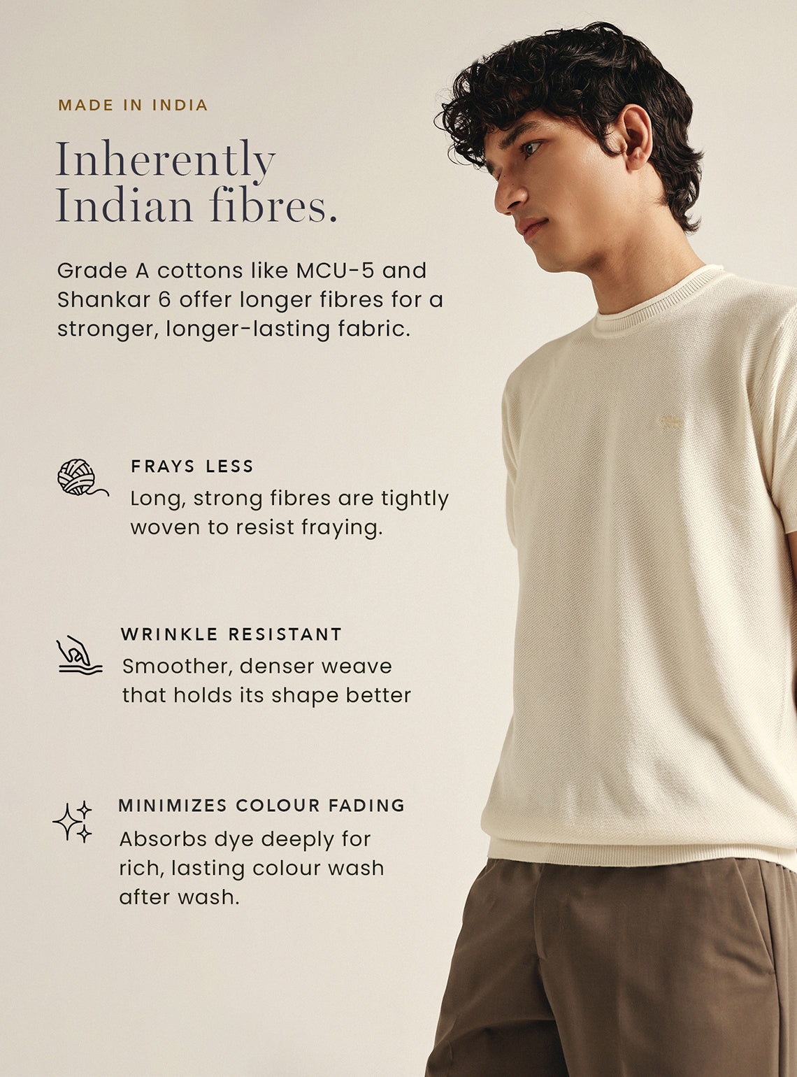 Crystal White Cotton Formal Shirt