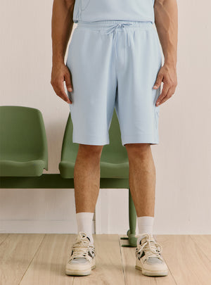 Glacial Steel Blue Blend Shorts