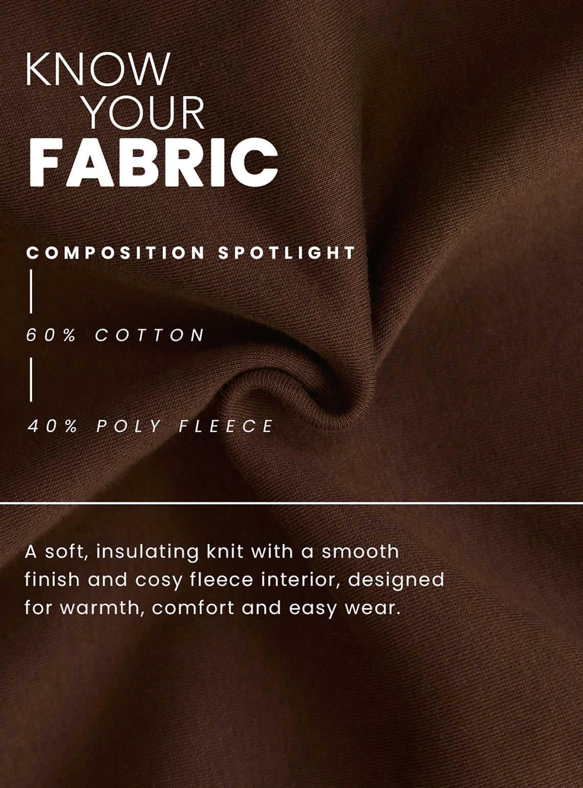 Mudslide Brown Fleece Hoodie