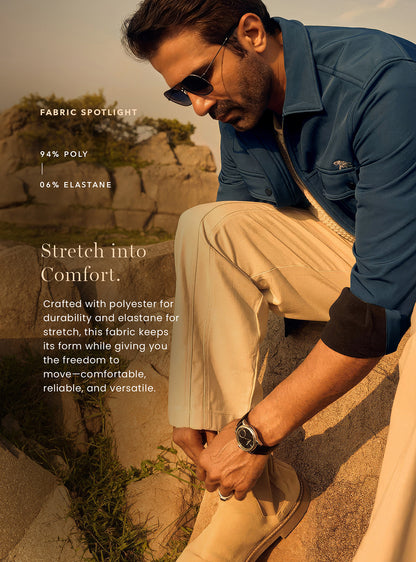 Concord Navy Poly Blend Jacket