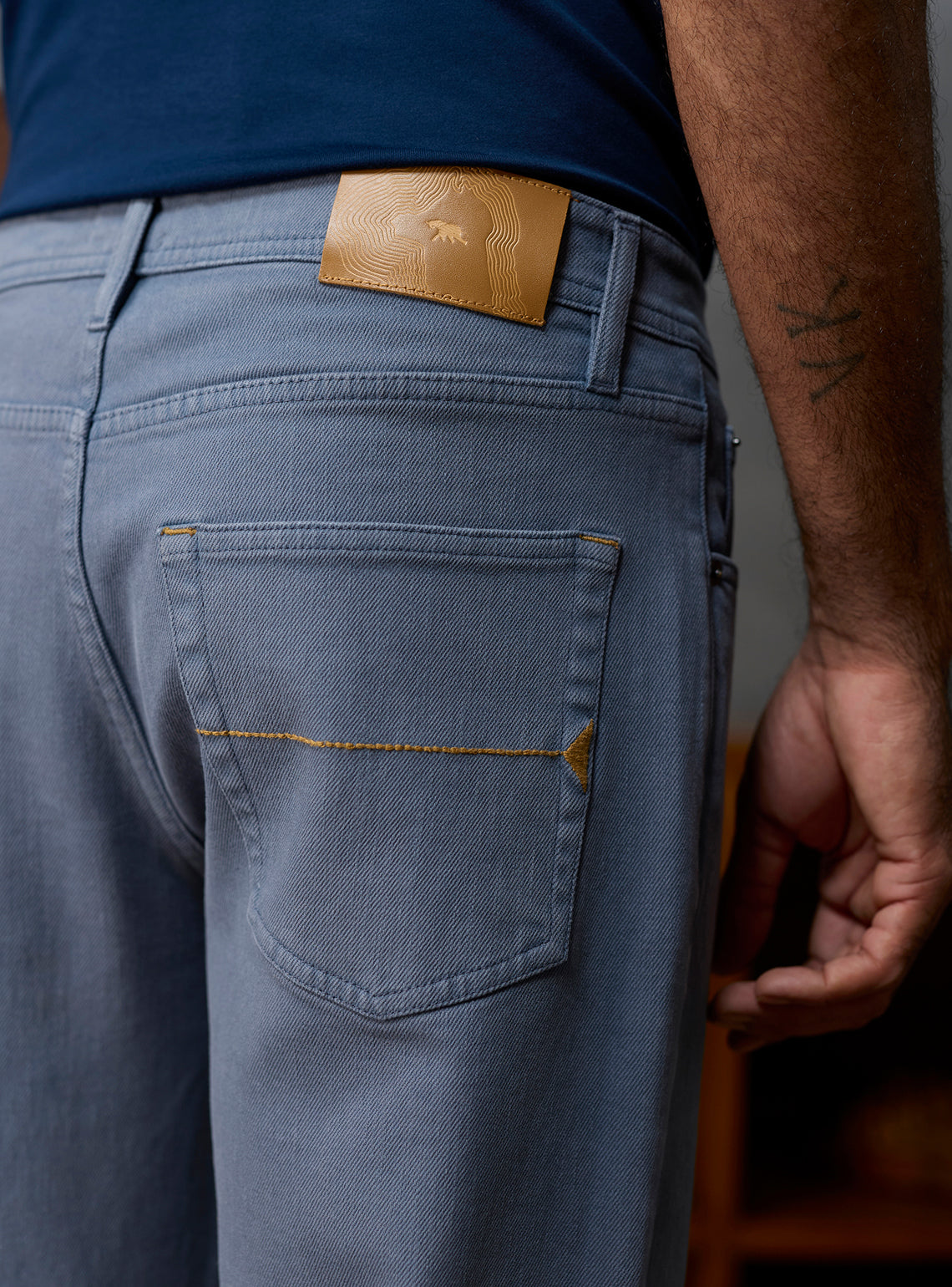 Midnight Blue Triblend Denim Jeans