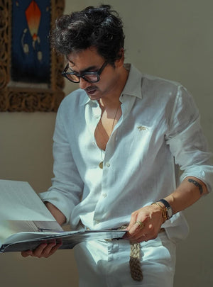 Porcelain Linen Shirt
