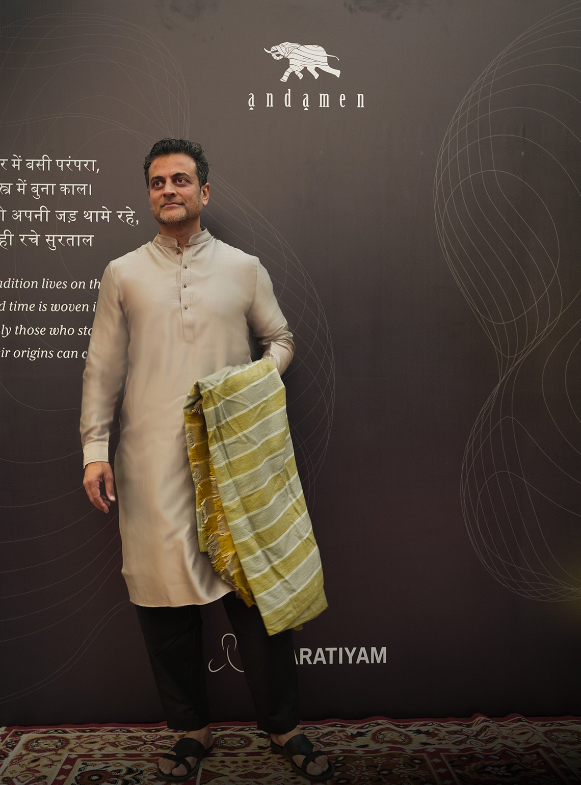 Zorba Grey Cotton Silk