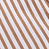 Brown Stripe Cotton Shirt