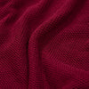 Deep Ruby Cotton Pullover