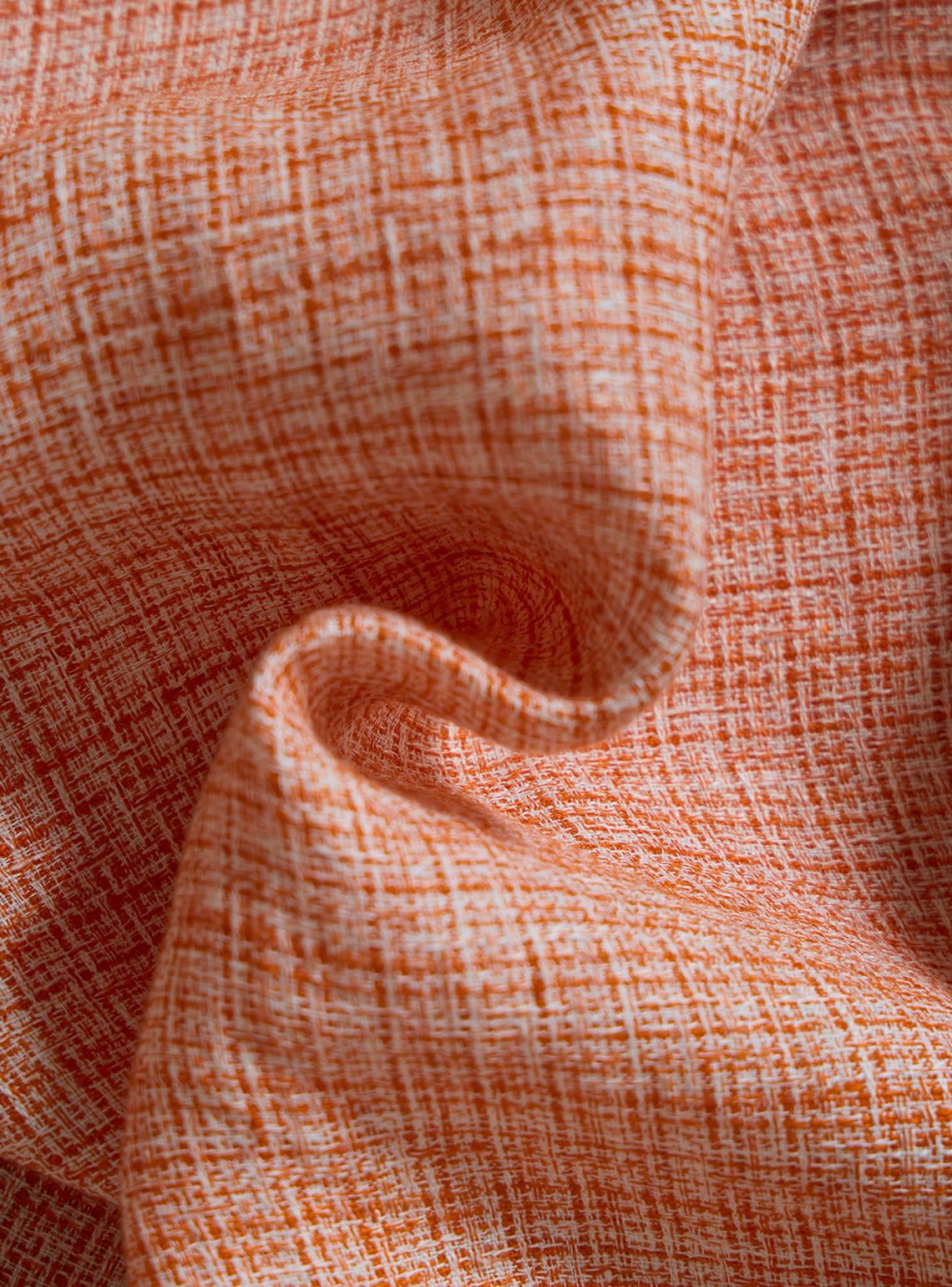 Ember Orange Linen Shirt