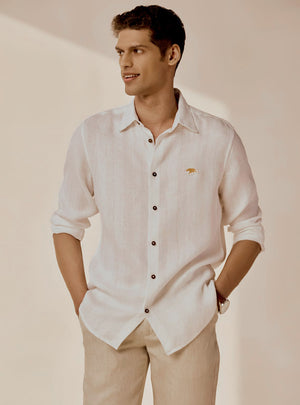 White Tide Linen Shirt