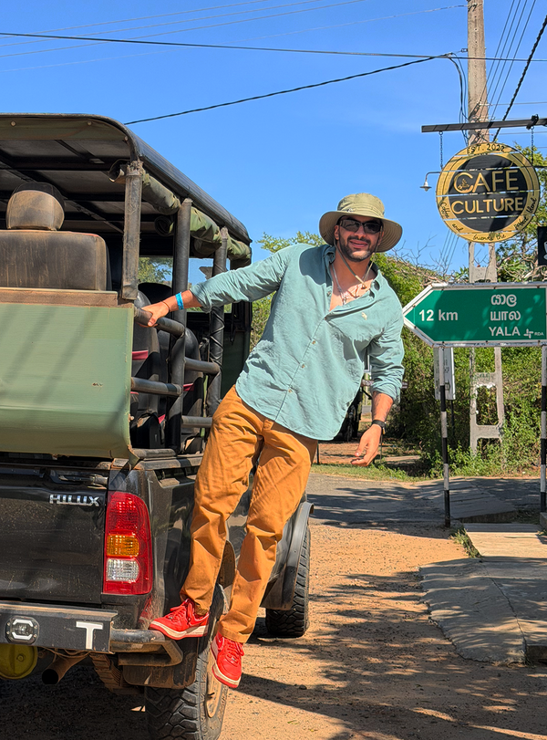 Pine Green Corduroy Shirt