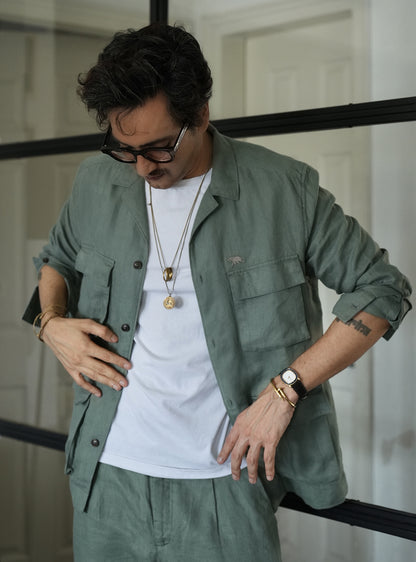 Mineral Linen Jacket