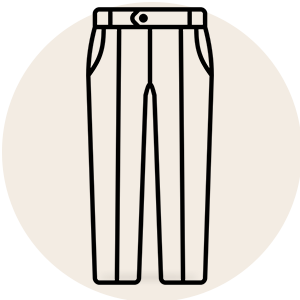 Gray Trousers clipart Free download transparent PNG  Creazilla