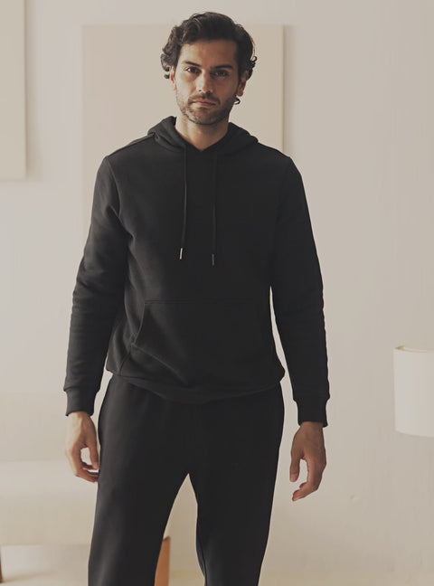 Nightfall Black Fleece Hoodie