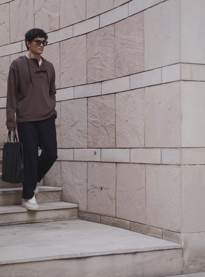 Quincy Brown Cotton Triblend Hoodie