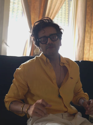 Tumeric Gold Linen Shirt