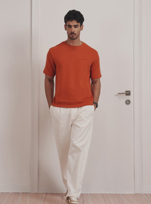Dusk Rust Modal Crewneck