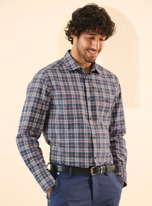 Cool Crimson Grid Shirt