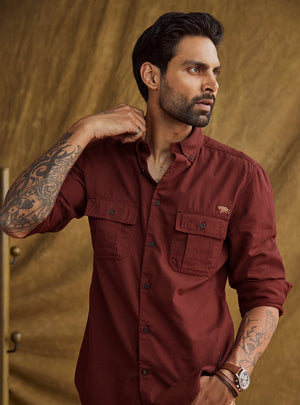 Crimson Hawk Explorer Shirt