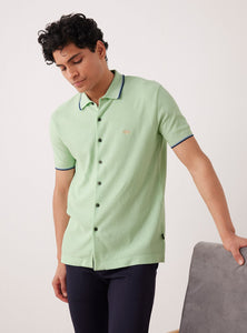 Lemongrass Tipping KnitShirt
