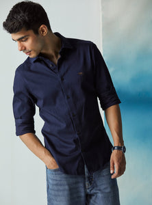 Midnight Blue Indigo Shirt