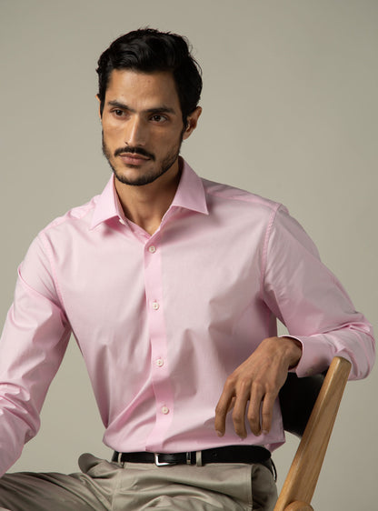 Pink Stretch Shirt