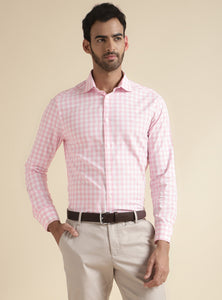 Ceramic Pink Check Shirt