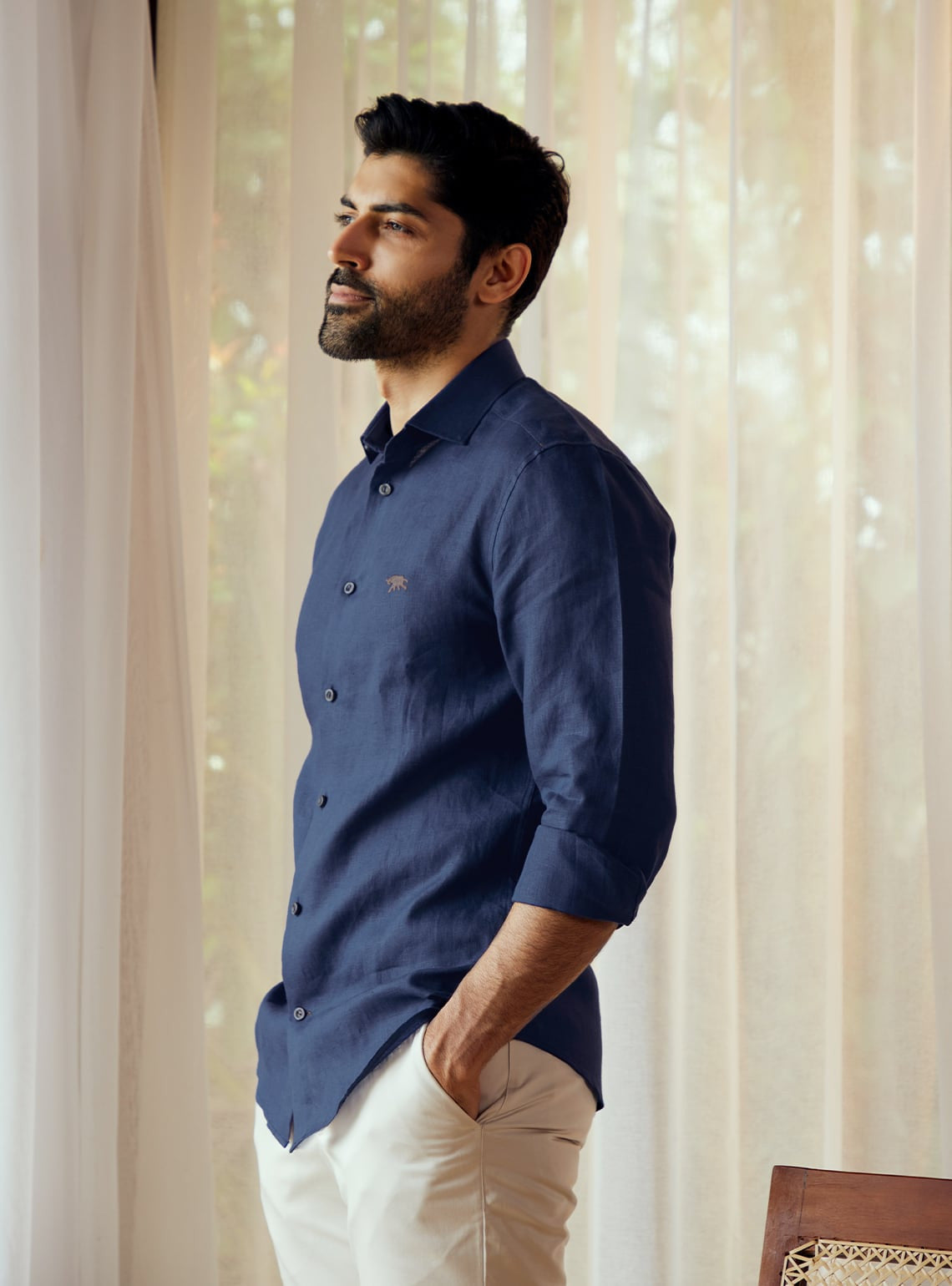 Andamen Royal Navy Shirt - Main Image