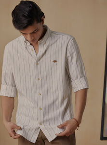 Taupe Striper Shirt