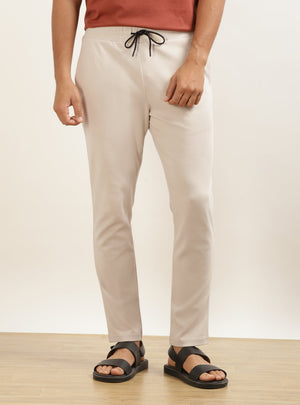 Beige Stone Joggers