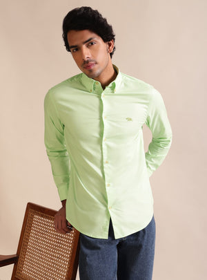 Peridot Oxford Shirt   Full
