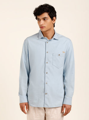 Periwinkle Indigo Shirt