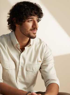 Sand White Explorer Shirt