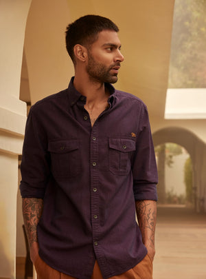 Vintage Burgundy Explorer Shirt