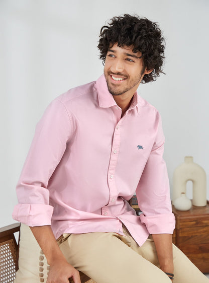 Pale Rose Spl Oxford Shirt