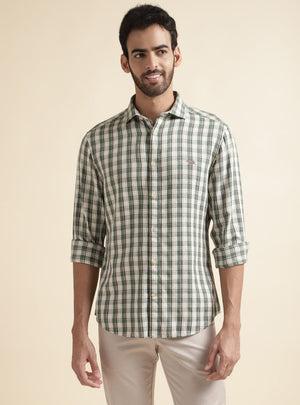 Emerald Mocha Grid Shirt