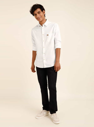 Essential White Rust Mark Shirt