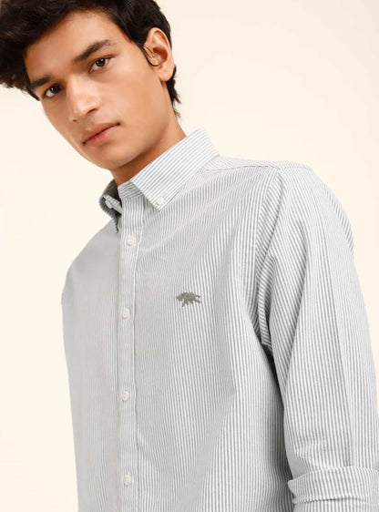 Green Dusk Stripe Shirt