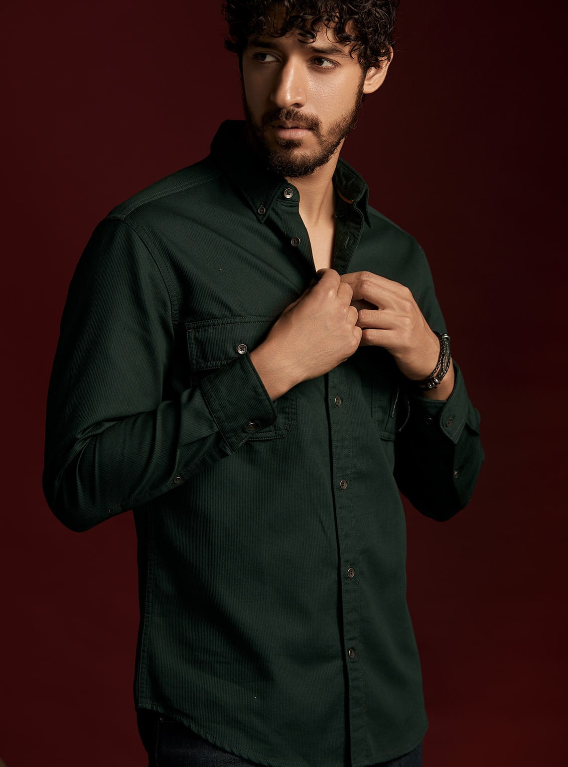 Buy Deep Emerald Shirt