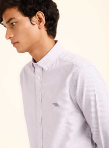 Cool Violet Stripe Shirt