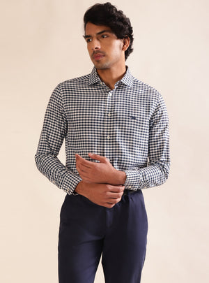Space Dobby Check Shirt