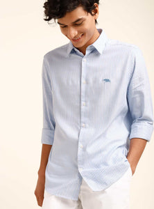 Sky Blue Stripe Shirt