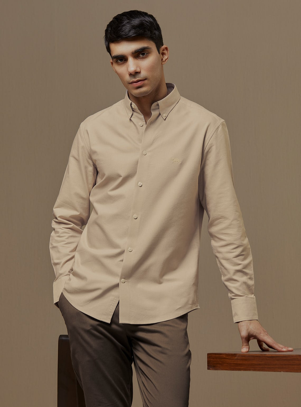 Andamen Biscuit Beige Shirt