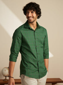 Sage Hunter Grid Shirt