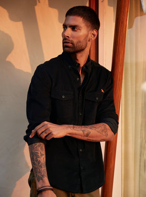 Smokey Black Explorer Shirt